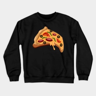 Pizza Piece Pizzeria Crewneck Sweatshirt